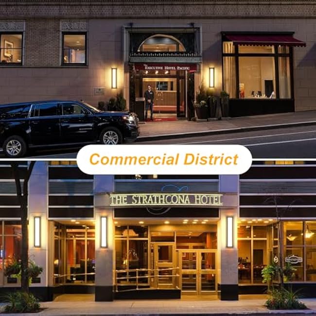 Modern Exterior Wall Light Fixture 23.6in 3000K