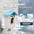 juzjuly Smart Bird Feeder with Camera - Solar Powered Birdfeeder Cam 2K HD AI Smart Identify Bird Species, Instant Arrival Alerts?Auto Record BirdVideo, Two-Way Audio, Gift for Birds Lover