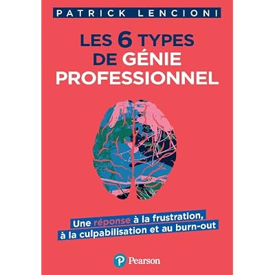 Les 6 types de g&eacute;nie professionnel: Une r&eacute;ponse &agrave; la frustration, &agrave; la culpabilisation et au burn-out