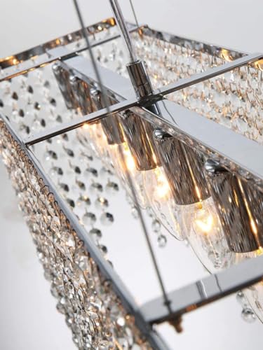 Éclairage intérieur suspendu pendentif et lampe salon design rectangle