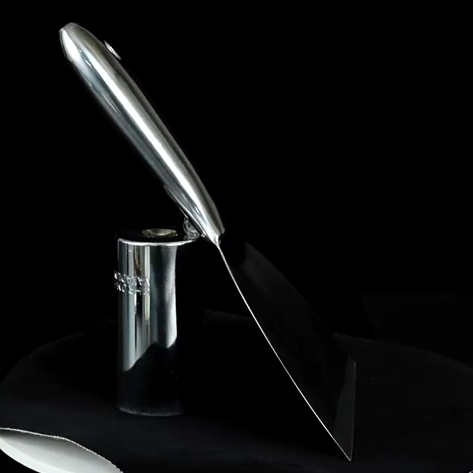 Raschietto in acciaio inox per intonaco liscio per pareti lisce e intonaco, resistente alla ruggine, design ergonomico con manico