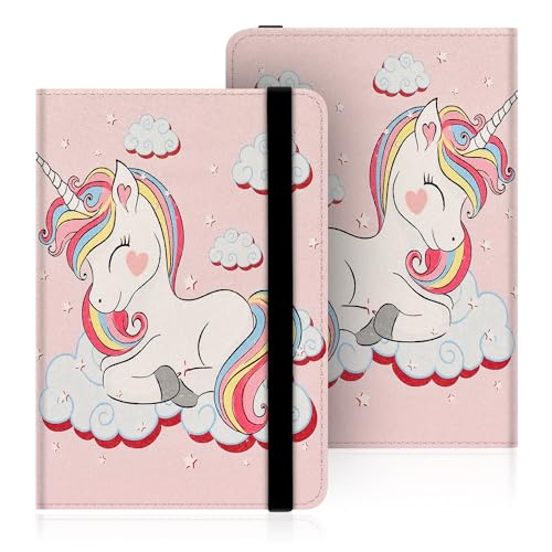 6 インチ Kindle 第 11 世代 (2022 バージョン、モデル番号 C2V2L3) 用ケース - ハンドレストデザイン、防水性と傷防止、軽量保護 PU カバー