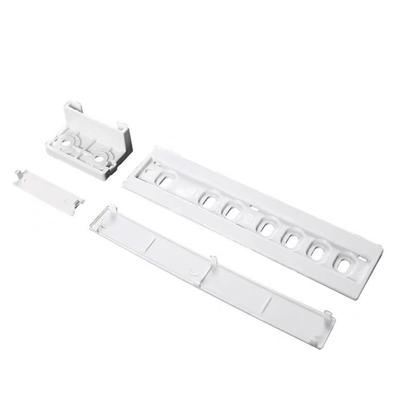 hogtnd Multi-Purpose Fridge Slide Rail Systems with High Load Capacity Slide Rails for Fridge Door Sliding Components Fridge Door Hinge Set