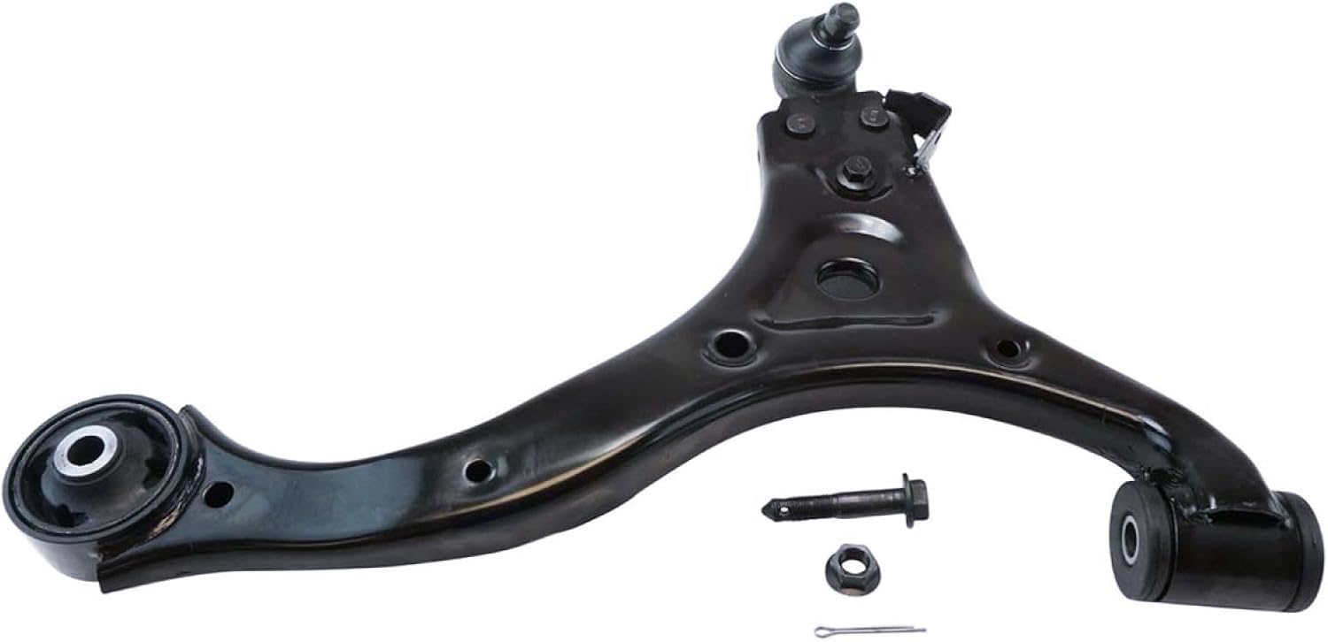 Front Right Lower Control Arm with Ball Joint Steel Compatible with 2007-2008 Hyundai Entourage 2006-2012 2014 Kia Sedona