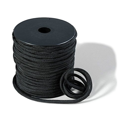 Cordon En Satin Noir Queue De Rat, Fil, Corde; Noeud Chinois