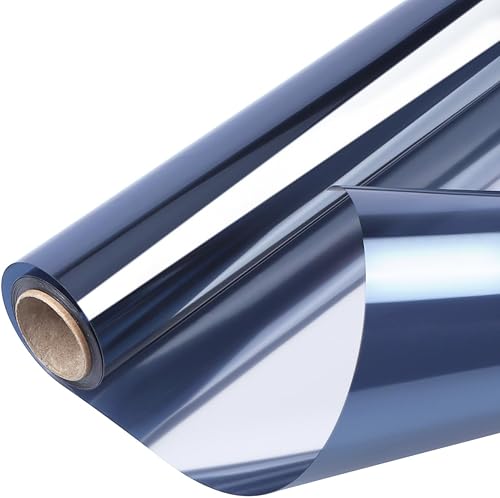 Arthome - Película de privacidad unidireccional para ventana de 17.5 pulgadas x 6.5 pies, tinte de privacidad diurna para el hogar, anti UV,