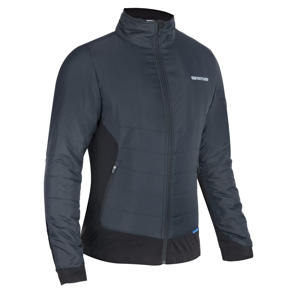 Oxford Advanced Expedition Mid Layer Thermal Motorcycle Jacket, Black, 2XL