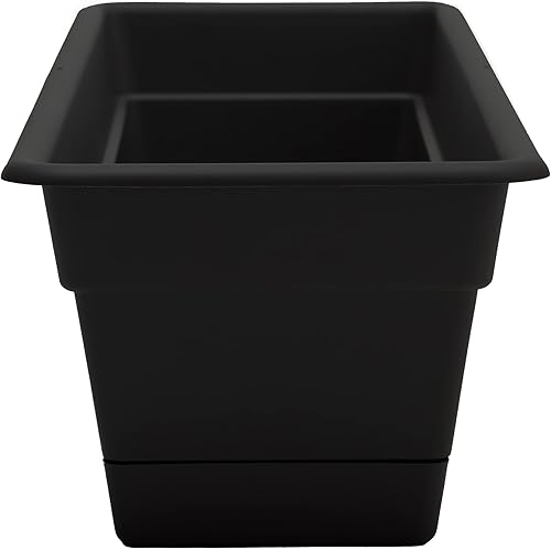 Miniatura 2 de Bloem DCBT18-00 Dura Cotta - Maceta para ventana., Negro