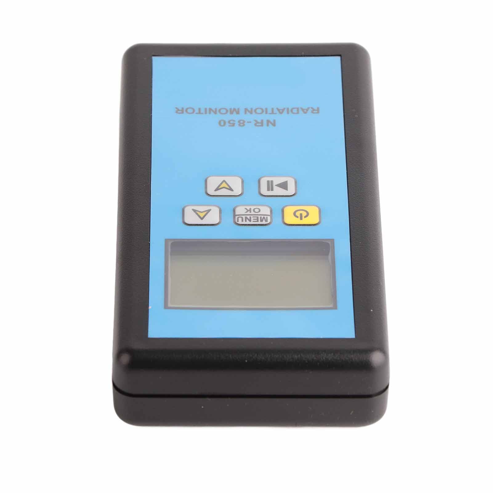 Counter Nuclear Radiation Detector, Strahlungsdosimeter mit LCD-Display, Tragbares Handgehaltenes X-Y-Hard-Beta-Ray-Radiometer-Überwachungsmessgerät, 9 Umgeschaltete Dosierungseinheiten