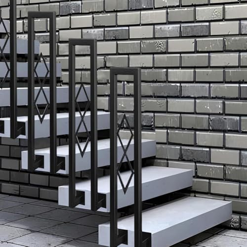 HEFJIAYCIQ U���^�K�i�̎肷��A���Œ莮�Y�Ɨp���S���肷��A�|�[�`�A���t�g�A�L���p�̊���~�߃T�|�[�g�o�[,Black 4,85cm/2.7ft