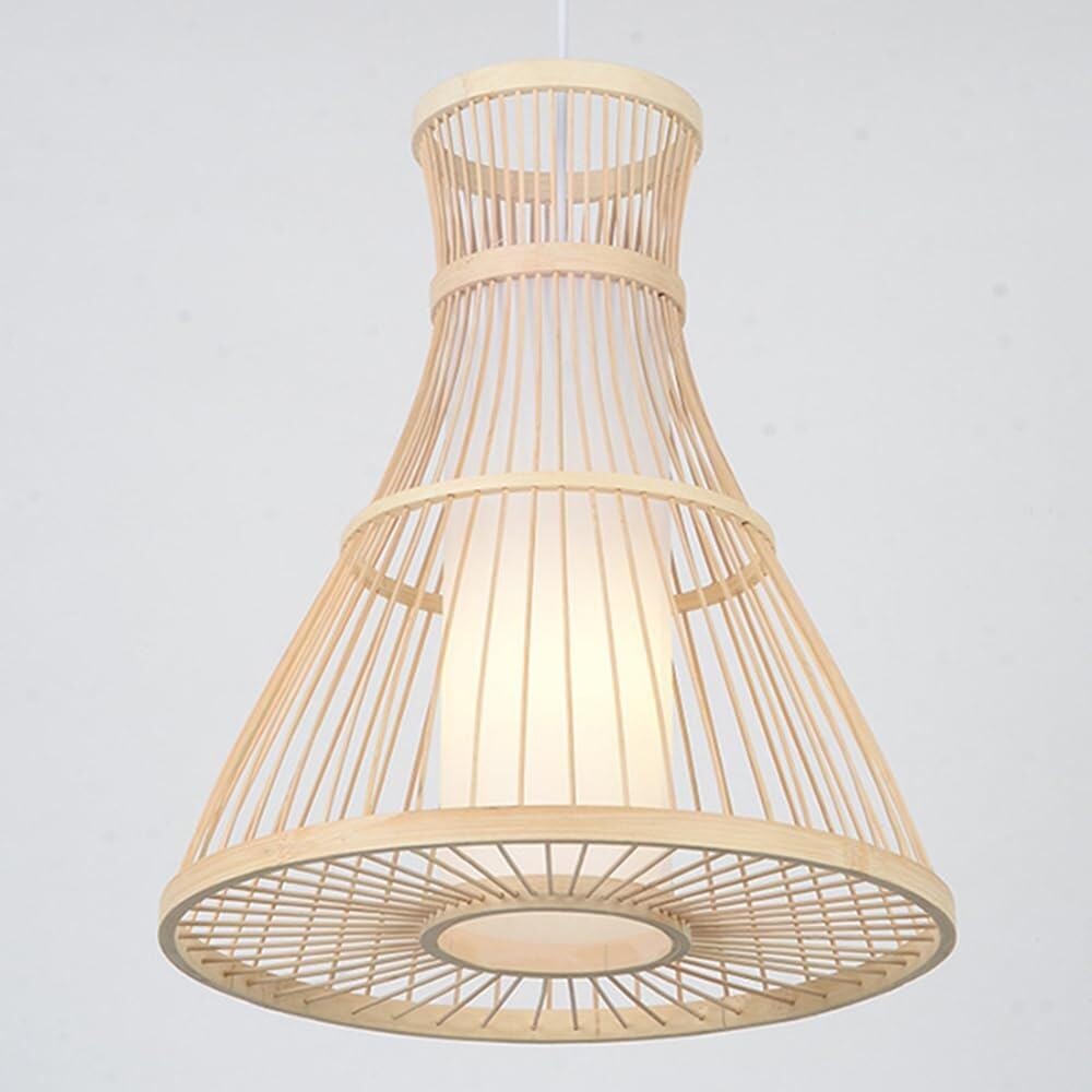 TONFON Restaurant Lighting Chandelier Zen Japanese Bamboo Hanging Lamp