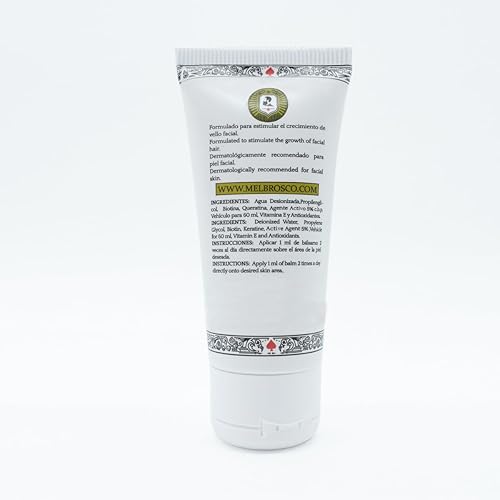 Miniatura 3 de MEL BROS CO Bálsamo para Cultivar Barba y Bigote 2oz - Biotina y Queratina