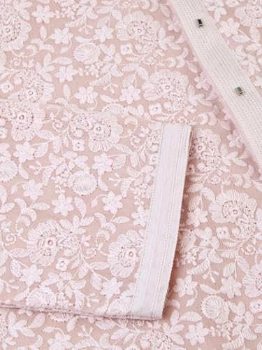 Image of Rajubhai Hargovindas Men Pure Cotton Chikankari Embroidered Straight Kurta