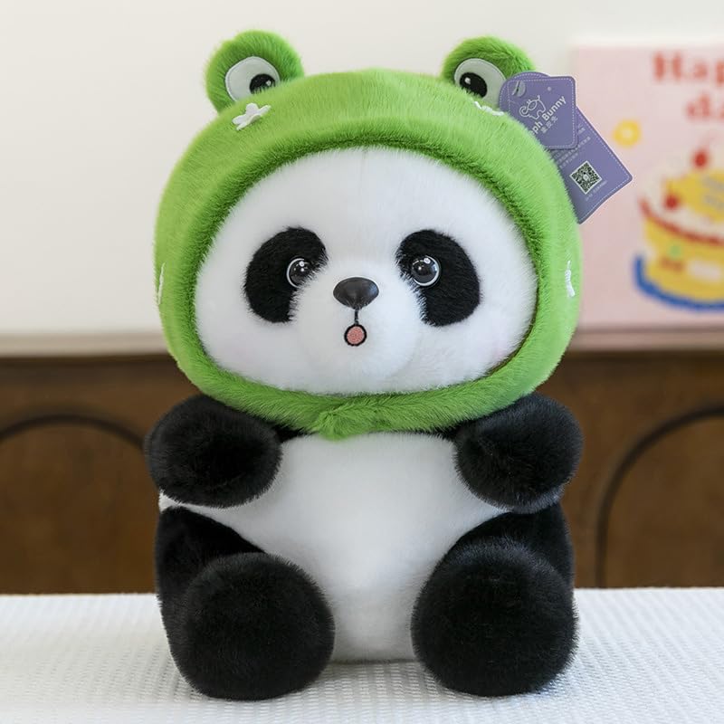 Ultra miękka żaba Panda pluszowe zabawki emocjonalne uzdrowienie na żądanie pluszowa lalka dla zwierząt kojąca sen emocjonalna zabawka towarzysząca do salonu w sypialni 45cm