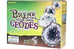 Crack Your Own Geodes! Unveiling Crystals Hidden Within!