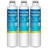 Waterdrop DA29-00020B Refrigerator Water Filter, Replacement for Samsung DA29-00020A/B, HAF-CIN/EXP, DA29-00020B-1, RF25HMEDBSR, RF28HMEDBSR, RS25J500DSR, RF263BEAESR&More Models, 3 Carbon Filters