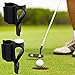 Haidong Golf Club Bag Clip Golf Bag Clips for Clubs Putter Clip for Black Golf Bag Golf Accessories -6PCS