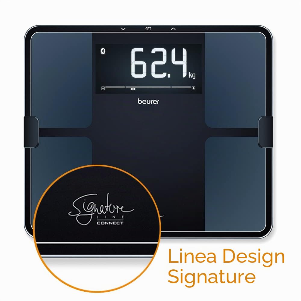 Beurer BF 915 Signature Line Bilancia Diagnostica Connettibile con Rivestimento ITO