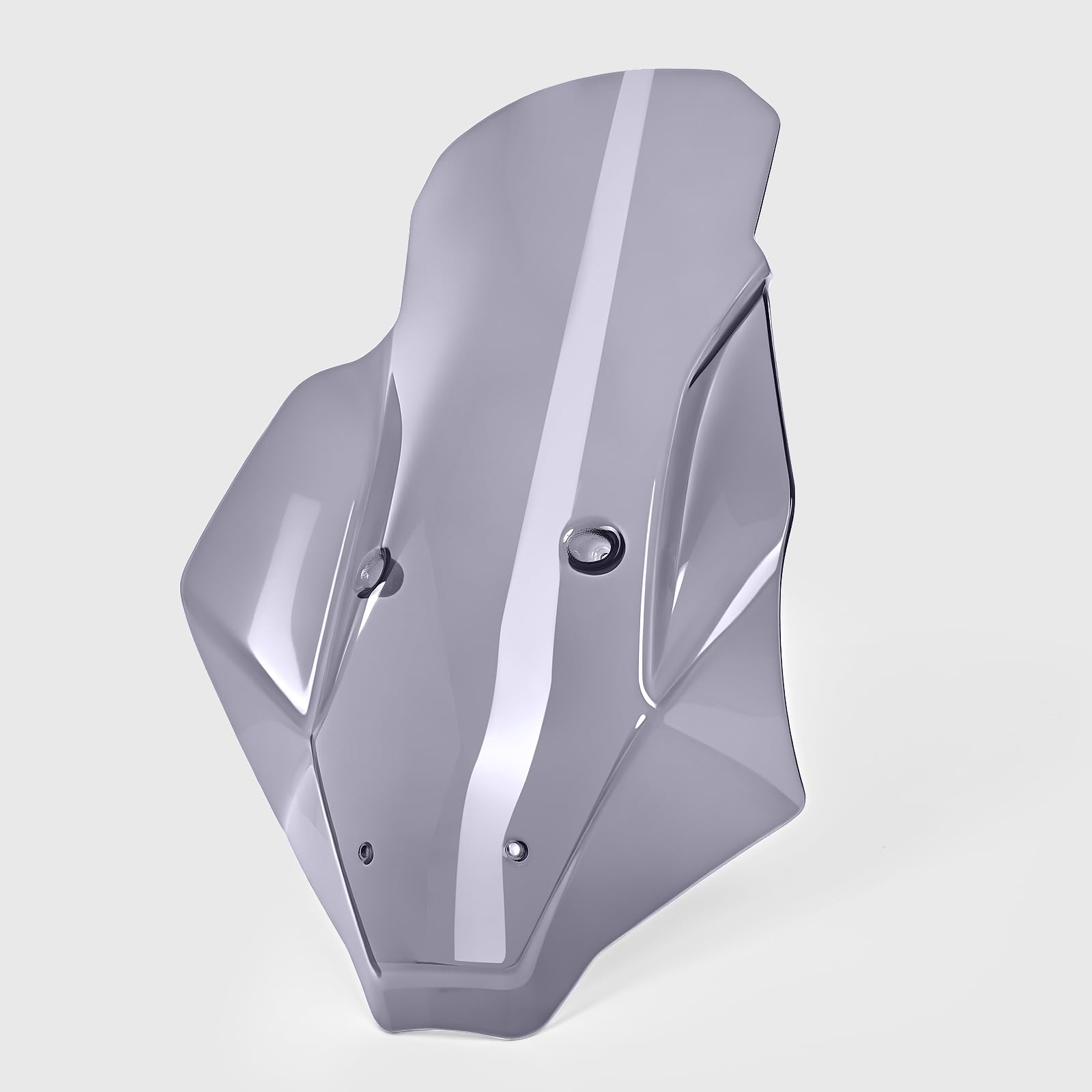 WOOGA ADV 350 - Deflettore parabrezza per HO&N&DA ADV350 ADV-350 2022-2026, deflettori d'aria 350 ADV parabrezza rialzato ADV 350 (grigio fumo)