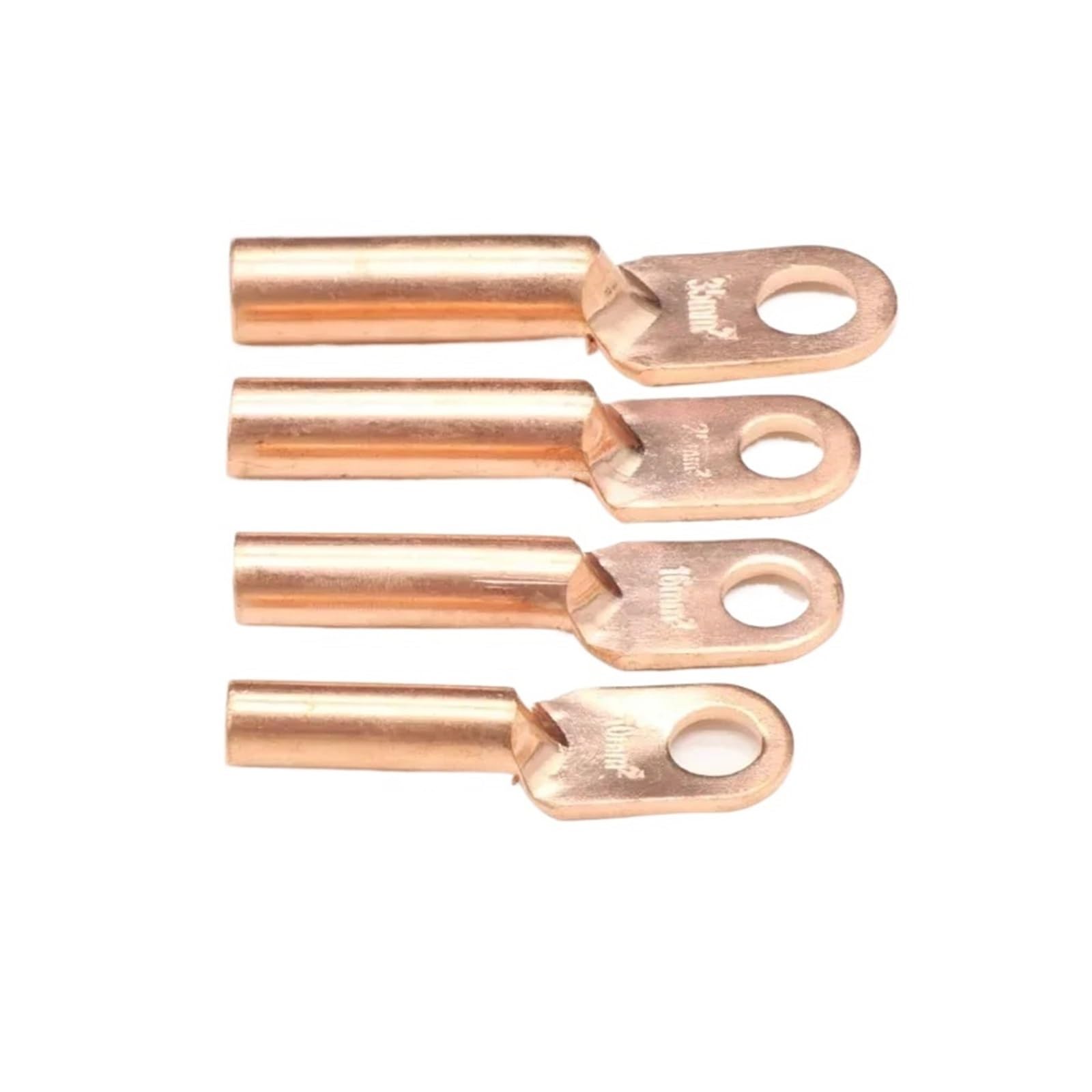 Connettore a crimpare for auto, morsettiera in rame for auto DT-10/16/25/35/50, capicorda a crimpare in rame(Copper DT-10,50 pieces)