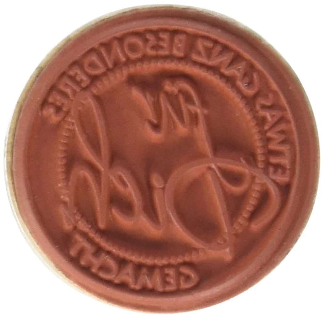 BUTTERER RAYHER Wooden Stamp – 3 Cm Diameter Homemade Craft Stamp
