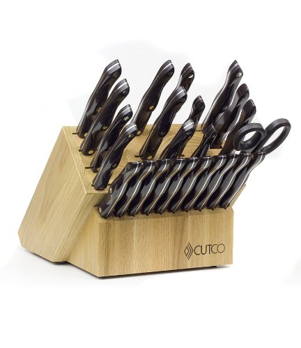 Amazon.com: CUTCO Model 6014 Santoku Signature Set with Steak