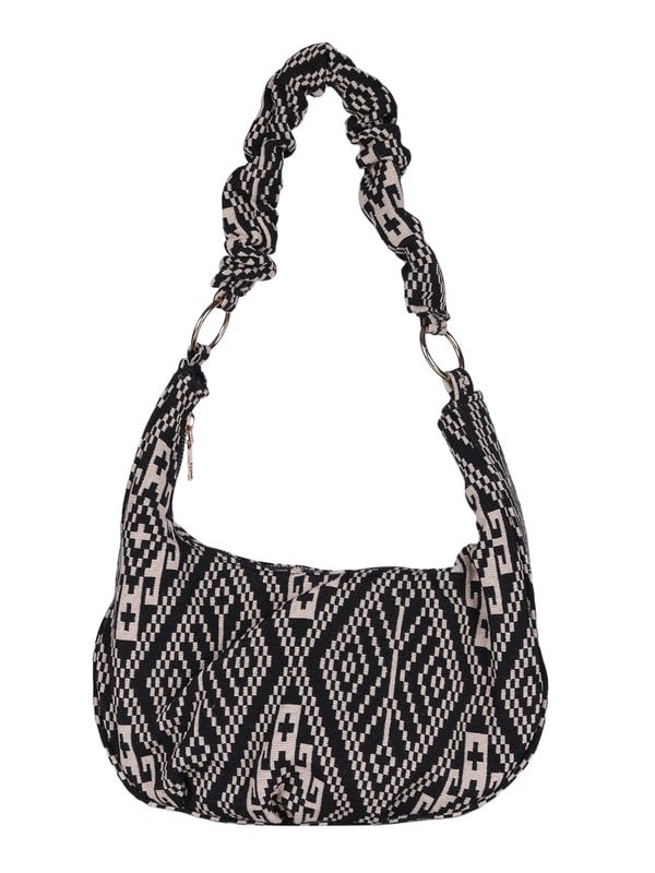 MINI WESST Womens Western Casual Graphic Zip Hobo Bag | Perfect for Office, College & Everyday Use (B0CKTGL853) Amazon Price History, Amazon Price Tracker
