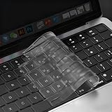Keyboard Cover, Ultra Thin Transparent Protector Compatible with M1/M2/M3/M4 MacBook Pro 14"/16" and Air 13"/15" – Keyboard Cover for UK Layout, Spill-Resistant Washable Skin for Daily Use - Image 4