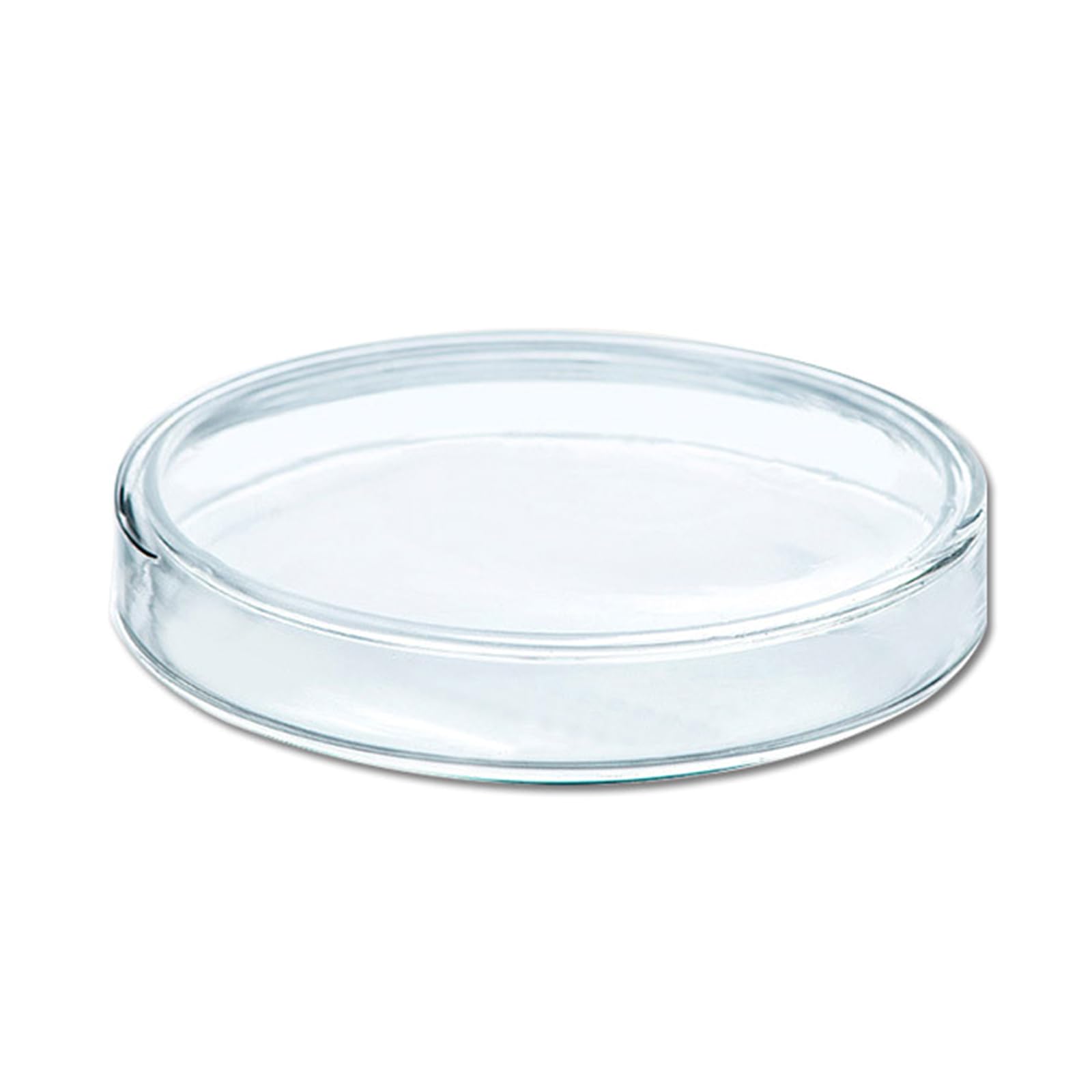 10 platos de vidrio de borosilicato alto para Bioresearch, platos estériles para médicos biológicos