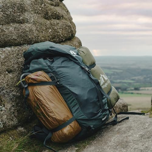 Image of Night Cat Ultralight Tunnel Tent: Waterproof Lightweight Two People Backpacking Tent for Outdoor Camping Hiking Treeking with Double Layers Aluminum Poles and Footprint