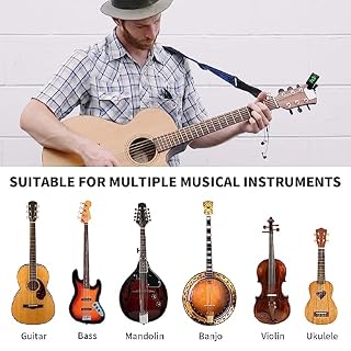 JOYO Accordeur de guitare électronique numérique à clipser pour guitare, basse, ukulélé, violon, mandoline, banjo, accordeur d’étalonnage acoustique (JT-01) - Les Beatles, Paul McCartney, John Lennon, RIngo Starr, George Harrison JOYO Accordeur de guitare électronique numérique à clipser pour guitare, basse, ukulélé, violon, mandoline, banjo, accordeur d'étalonnage acoustique (JT-01) – Image 4