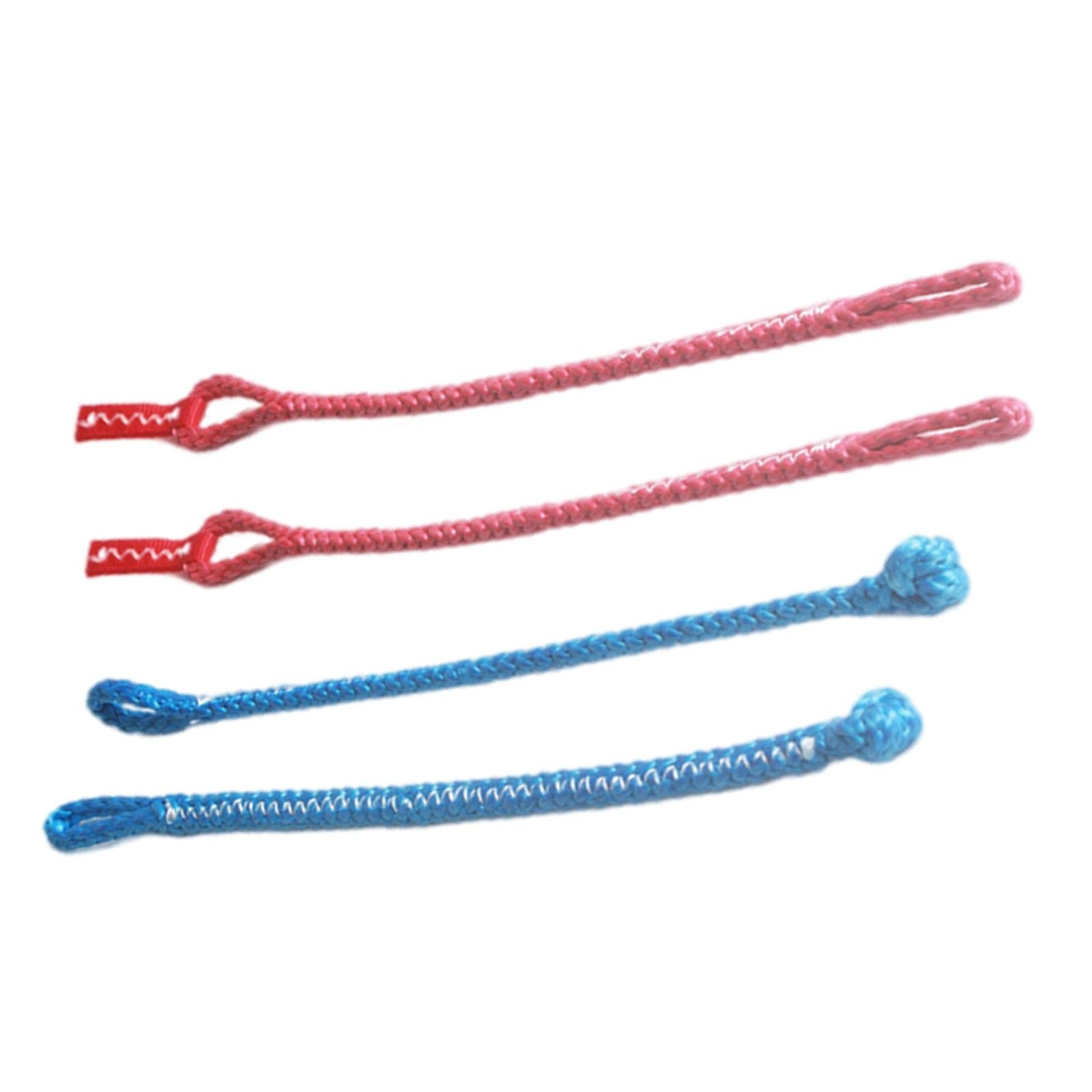 Universal Pigtails Set Four Kite Kitesurf Kiteboarding Línea 1000KG Suministros, Rojo Azul