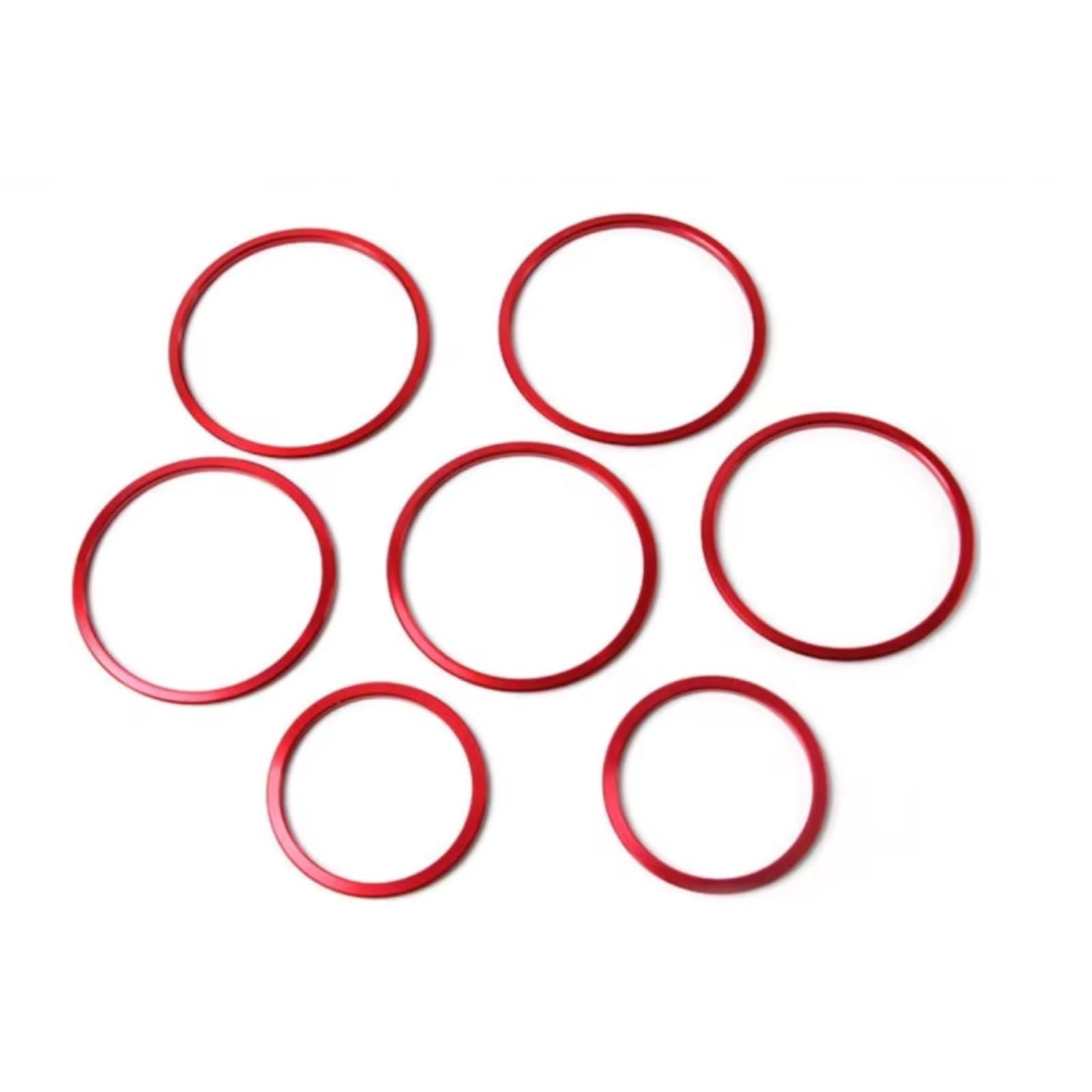 Cache-bouton de ventilation climatisation Mercedes GLC W205 X253 rouge