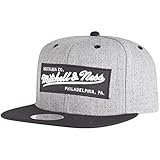 snapback mitchell and ness Nice cap from Mitchell & Ness Mitchell & Ness Snapback Cap NE18Z MN OWN Grau Schwarz, Size:ONE Size