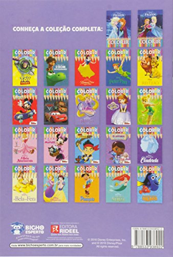 Colorir com Atividades Educativas Disney - Rapunzel