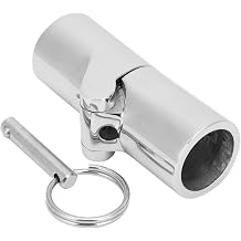 22MM Joarine ector, 316 less Steel Coups, Mirror Polished Slide Sleeve for Boat Access, Boat ector