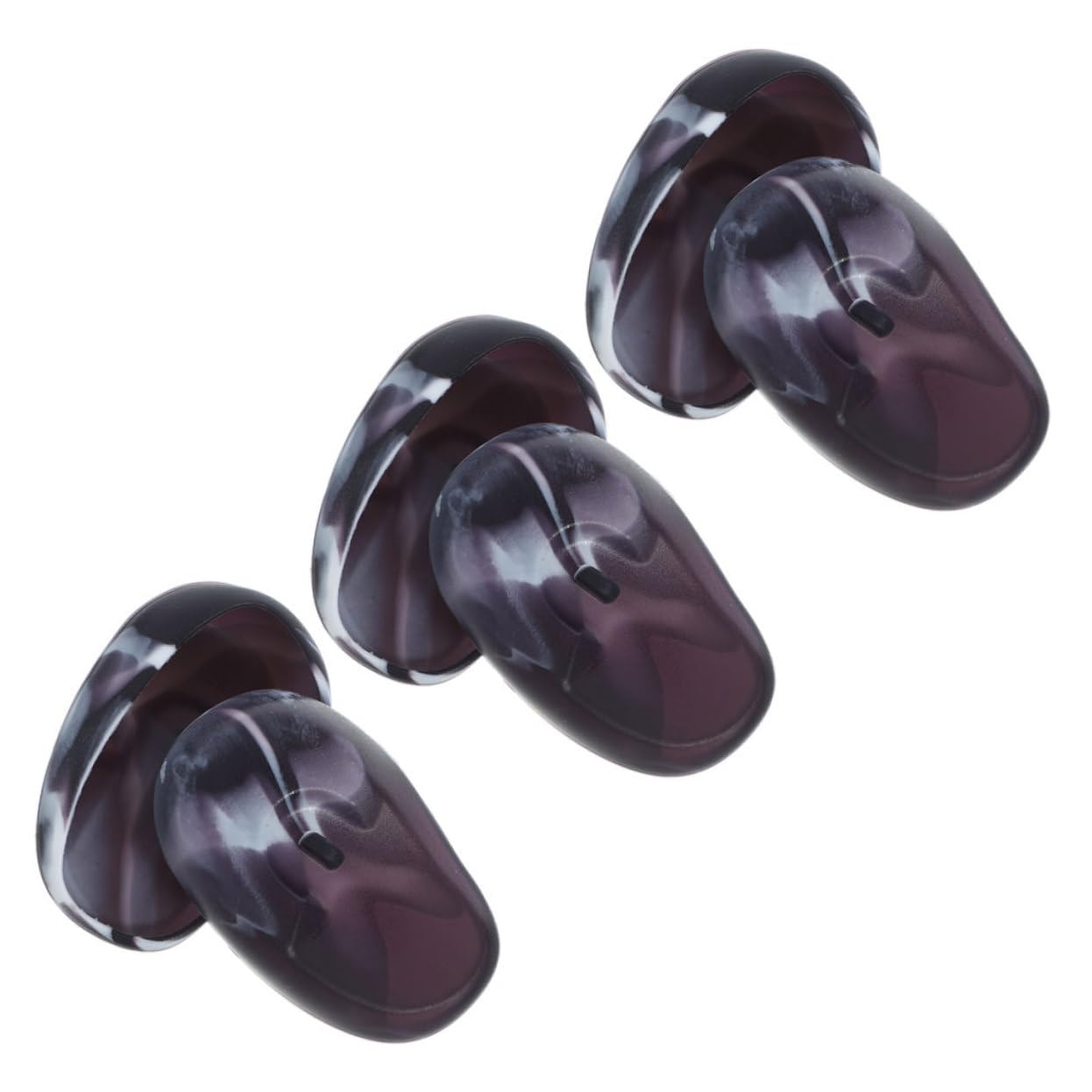 Beaupretty 15pares Cubiertas De Oído De Impermeables Para Tinte De Cabello De Para Orejas Reutilizables Accesorio De Peluquería Para Manchas y Del Agua