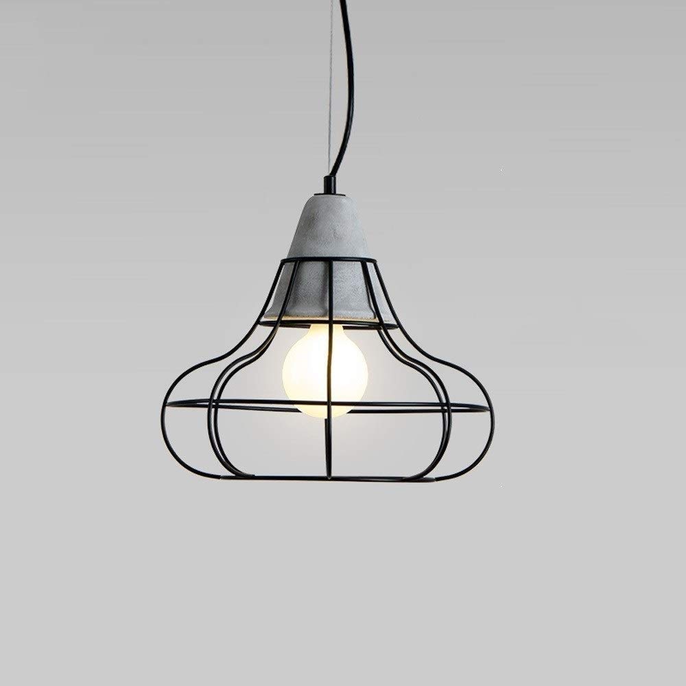 Chandelier en fer forgé rétro pour café et bar style industriel - 8