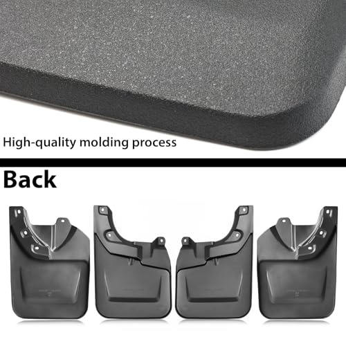 Image of XUKEY 4PCS Mud Flaps Splash Guard for Toyota Tacoma 2022 2023 Mudguards Mudflaps with Fender Flares Tire Protector Rear Front Car Accessories Replacement