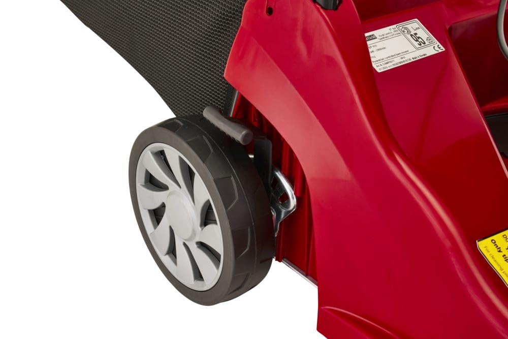Mountfield HP41 Cortacésped de gasolina, propulsado a mano, 39cm de ancho de corte, 123cc ST120 Autochoke motor de gasolina, hasta 250m², incluye colector de césped de 40L