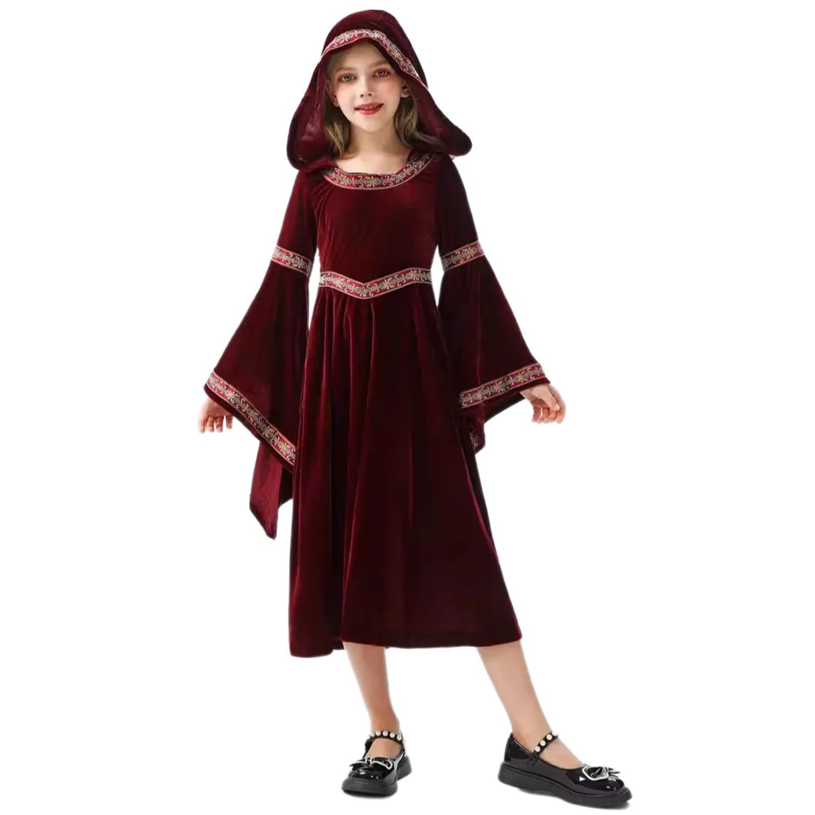 Mystical Courts Themen Kinderkleid mit Kapuze | Hoodie Upgrades für die Halloween Party, Enchanting Courts inspiriert Kinderkleid mit Kapuzen