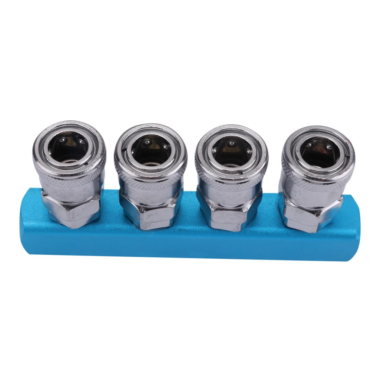 Conector rápido neumático de acero para compresores de aire de taller