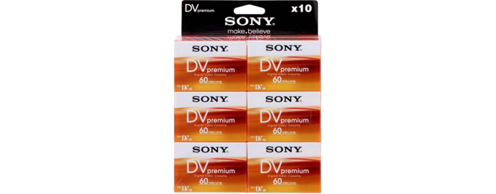 Sony DVM 60 PR Video cassette - Confezione da 3