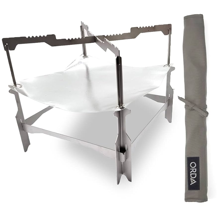 Amazon.co.jp: ORDA 焚火台 焚き火台 組み立て式 コンパクト