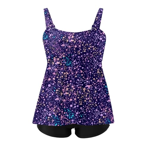 Haut tankini grande taille finitions premium avec armatures intégrées - 3