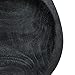 Bloomingville Hand-Carved Paulownia Wood Bowl, Black