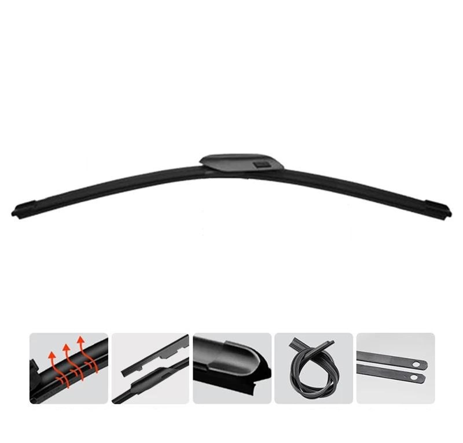 Set Di Spazzole Tergicristallo Anteriori E Posteriori Per HAVAL H6 III 2021 2022 2023 HEV Per PHEV Per Hybrid GT Per Vance | RHD