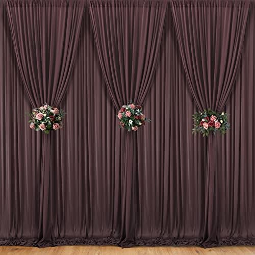 10ftx30ft Royal Blue Thick Wrinkle Free Backdrop Curtain Panels for Parties, 6 Panels 5ftx10ft Polyester Photography Backdrop Drapes, Wedding Birthday Party Baby Shower
