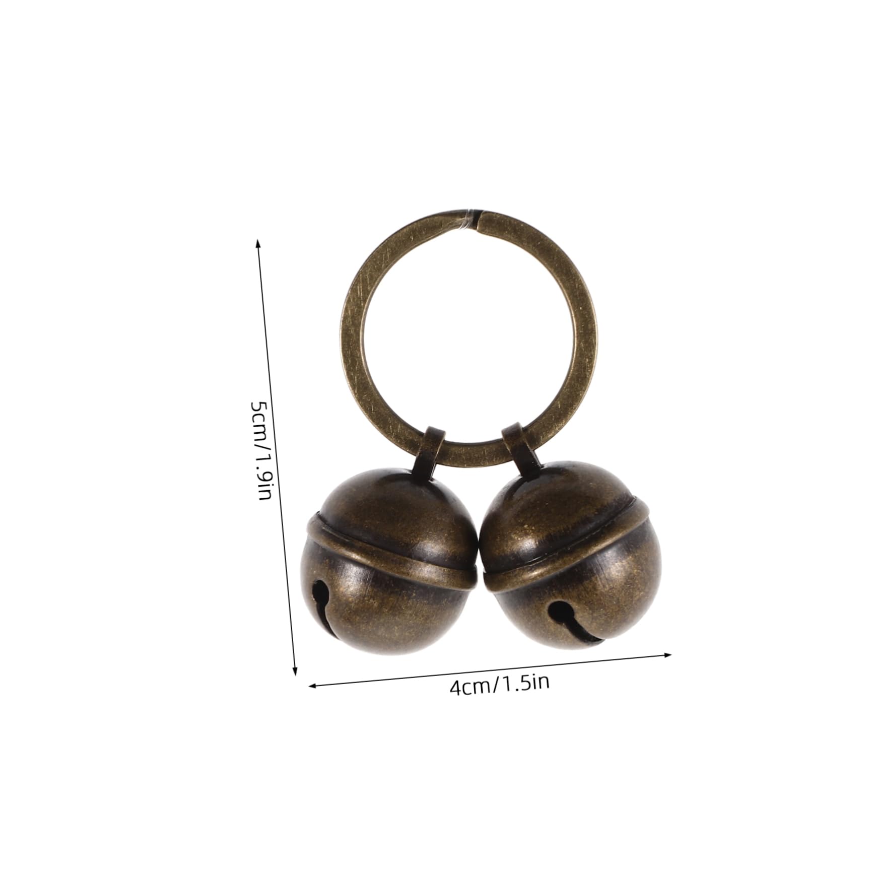 Hemoton 1Set Hanging Decorative Pet Collar Bells Multi Function Cat Collar Bells with Delicate Metal Design Lightweight and Portable Safety Assurance for Dogs and Cats