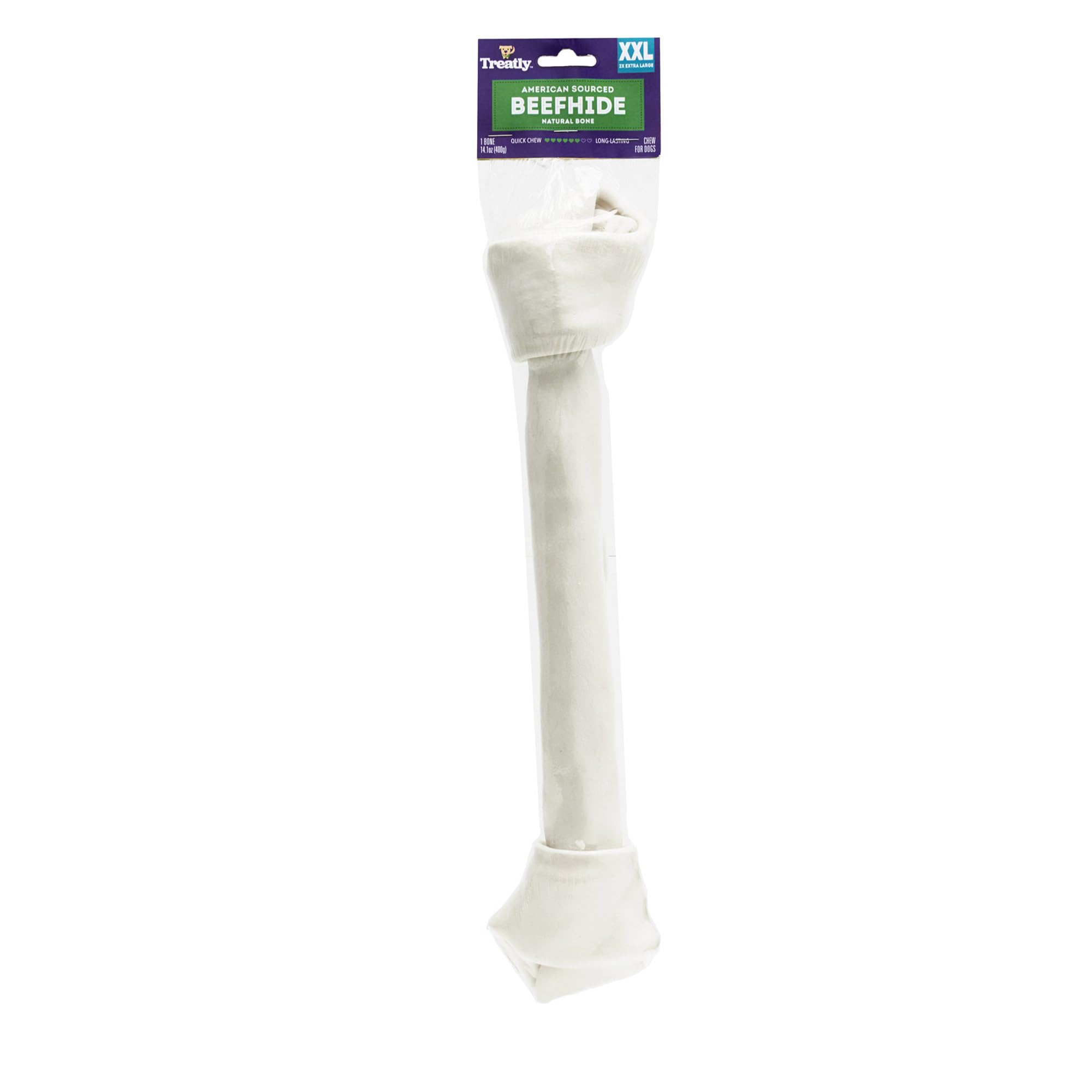 Treatly American Sourced Beefhide Bones 15-17